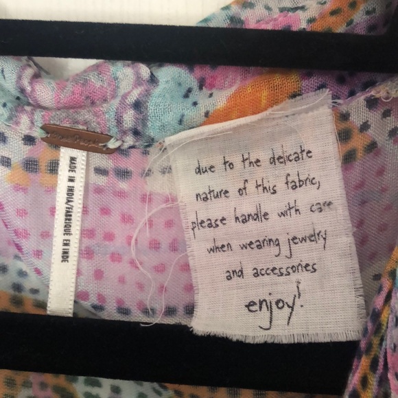 Free People tunic/ mini dress - Picture 3 of 4